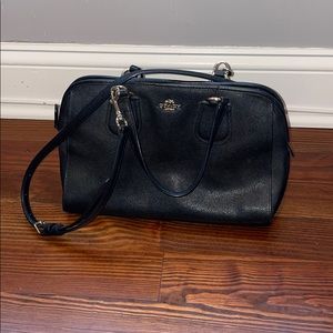 Black coach bag